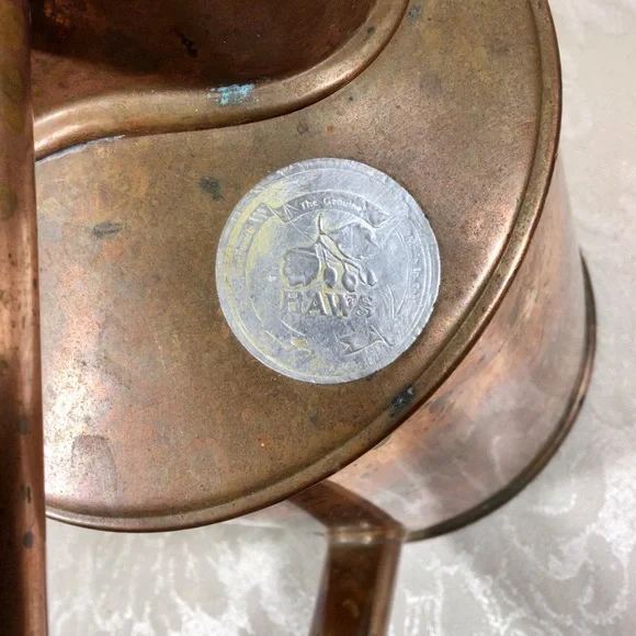 *** SOLD *** Vintage 1970’s Haws Copper Watering Can - Picture 8 of 9